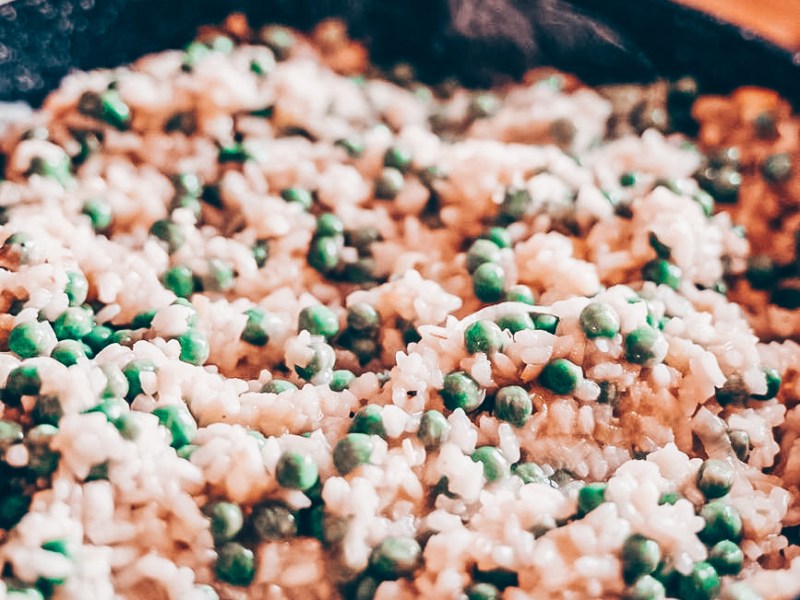 Rizoto s fazolí adzuki